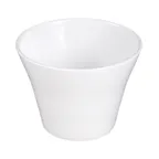 image of GET MC32-W Salad Crock, 32oz, 5-3/4" Dia. 4-1/4" H, 1qt, White Melamine, Stain‑Resistant