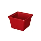 image of GET ML-148-RSP Red Sensation 28oz Square Salad Crock, 1-Qt, Melamine, Break‑Resistant