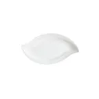 image of GET ML-210-W San Michele Platter – 15-1/2" x 8-1/2", White, Break-Resistant Melamine, Dishwasher Safe