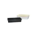 image of GET ML-22-BK Food Pan – GN Full Size 20.87" x 12.80", 4" Deep, Melamine, Black, NSF