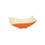 image of GET ML-220-ST Keywest™ Bowl, 4 Qt., 16.25" x 10.5" x 6"H, Rectangular Melamine, Two‑Tone, BPA‑Free