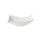 image of GET ML-220-W San Michele Bowl, 4 Qt, 16-1/4" x 10-1/2" x 6"H, Rectangular, Melamine, White