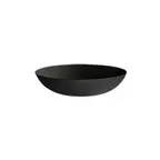 image of GET ML-239-BK Siciliano Bowl, 18" Dia, 4-1/4" H, 11.4 Qt, Black Melamine, Break‑Resistant, NSF