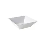 image of GET ML-248-W Siciliano Bowl, 5.7 Qt. 12" Square, 4-1/4" High, Melamine, White, NSF