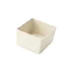 image of GET ML-260-IV 2.2 Qt Salad Crock, 6-2/5" x 6-4/5" x 3-9/10" H, Ivory Melamine, BPA Free