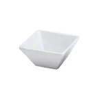 image of GET ML-278-W Siciliano Bowl, 8 Oz, 4"L x 4"W x 2"H, Square, Melamine, White