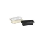 image of GET ML-29-W Food Pan, GN 1/4 Size, 10.36" x 6.3" x 2-1/2" Deep, Melamine, White, NSF