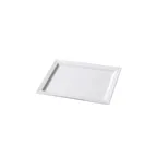 image of GET ML-294-W Bake & Brew Display Tray 12"x9" White Melamine Break-Resistant Dishwasher BPA Free NSF