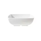 image of GET ML-67-W Milano™ Bowl, 2-1/2Qt, 9" x 2-3/4"H, Square, White, Melamine, Break-Resistant