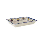 image of GET ML-88-SL Santa Lucie/Bake & Brew Tray – 13-3/4" x 9-1/2" x 2-1/2", Rectangular, Melamine, NSF