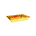 image of GET ML-88-VN Venetian/Bake & Brew Tray – 13-3/4" x 9-1/2" x 2-1/2", Patterned Melamine, NSF
