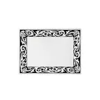 image of GET ML-99-SO Soho™/Bake & Brew™ Tray, 24" x 18" Rectangular Patterned Melamine, Fits Bun Pan Rack