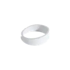 image of GET MR351-W Elite Global Solutions Melamine Meta Riser, 3-1/2" Dia. x 1-1/8"H, White