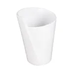 image of GET MW32-W Dressing Crock, 32 oz., 4-3/4" Dia. x 7" H, 1 qt, White, Melamine, Spiral Design