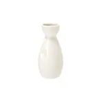 image of GET NC-4001-W - 6 Oz Porcelain White Sake Bottle, 5-1/4" Height, Dishwasher Safe - 1 Dozen