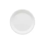 image of GET NP-7-DW - Diamond White 7.25" Round Plate, Narrow Rim, Melamine White, BPA‑Free - Dozen