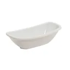 image of GET OB-1-W Oval Acclaim Ramekin Sauce Cup, 1 Oz., White Melamine, 3-3/5" x 1-4/5" x 3/4", 1 Dozen