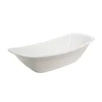 image of GET OB-96-W Oval Acclaim Display Bowl, 3 Qt., White, Melamine, 16-2/5" x 8-2/5" x 3-1/10"