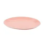 image of GET OP-1080-GF Dinner Plate, Oval, 10" x 7-3/4" Melamine, Grapefruit Pink, BPA‑Free, NSF - 1 Dozen