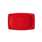 image of GET OP-118-RSP Red Oval Platter, 12-1/4" x 8" Melamine Break‑Resistant Dishwasher Safe NSF - 1 Dozen