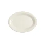 image of GET OP-120-IR Santa Fe Platter, 12" L x 9" W Oval Melamine Beige, Break-Resistant, NSF - Dozen