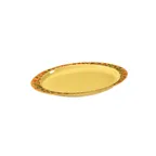 image of GET OP-145-VN Venetian Platter, 14-3/4" L x 10.5" W Oval Melamine, Dishwasher Safe, NSF - Dozen