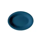 image of GET OP-220-TB Texas Blue Platter 12" x 9" x 1" Melamine Break‑Resistant Dishwasher Safe NSF - Dozen