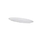 image of GET OP-2280-W Milano™ Platter, 22-1/2" x 8", Oval, Break-Resistant, Melamine, White