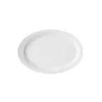 image of GET OP-612-W Oval 11-3/4" x 8-1/4" White Melamine Platter, Dishwasher Safe - 1 Dozen