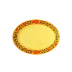 image of GET OP-618-VN Venetian Platter, 18" x 13-1/2", Oval, Break-Resistant, Melamine, NSF