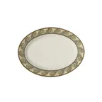 image of GET OP-621-MO Mosaic Platter, 21" L x 15" W Oval, Break-Resistant Melamine, Dishwasher Safe, NSF