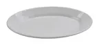 image of GET OP-911-AM-W Arctic Platter, 9-1/4" x 6-1/4" Oval, White Melamine, Dishwasher Safe - 1 Dozen