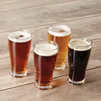 image of GET P-05-CL Mini Pilsner/Shooter, 5 Oz., 2-1/4" Dia. x 4-1/5"H, SAN, BPA Free, Resistant - 1 Dozen