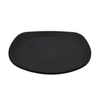 image of GET P-600-BK Nara™ Side Dish/Bread Plate, 6" Square, Break-Resistant, Melamine, Black - 1 Dozen