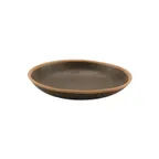 image of GET P-75-BR Pottery Market Bread/Side Plate, 7.5" Round Melamine, Brown Dishwasher Safe - Dozen