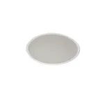image of GET P-90-DVG Dinner Plate, 9" Round, Dove Gray Melamine, NSF, BPA‑Free, Dishwasher Safe - Dozen
