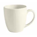 image of GET PA1101526424 Mug, 13.3 Oz (5-1/8") Handle, Non-Stackable, Bright White Porcelain - Dozen