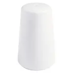 image of GET PA1101709912 Pepper Shaker, 2.5 oz/3-1/4" Height, Porcelain Bright White, 380°F Safe - Dozen