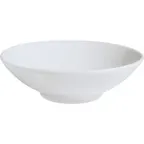 image of GET PA1101923224 Round Porcelain Bowl, 7¼" Dia, 18.4 Oz White, Rolled Edge, Oven Safe – Dozen