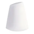 image of GET PA1101929912 Pepper Shaker, 2.5 oz, 3.5" White Porcelain, Safe to 380°F - Dozen
