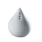image of GET PA1101989812 Salt Shaker, 2-1/6" Porcelain, White, Scratch-Resistant, Dishwasher Safe - 1 Dozen