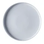 image of GET PA1101992812 - 11" Round Porcelain Plate, Narrow Rim, Rolled Edge, Corona - Dozen