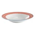 image of GET PA1602703624 Soup Bowl, 9 oz, 9" Porcelain, Blue, Microwave & Dishwasher Safe 380°F - Dozen