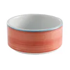 image of GET PA1602905124 Soup Cup, 11 Oz, 4" Dia, Blue Porcelain, Stackable, Microwave Scratch‑Res - Dozen