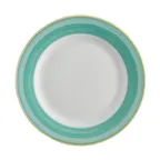 image of GET PA1603902024 8" Round Porcelain Yellow Rolled Edge Colors Scratch‑Res Microwave 380°F - Dozen