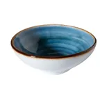 image of GET PA1604930024 Mini Bowl - 2.7 Oz, 3-3/4" Blue Porcelain, Scratch-Resistant, Oven 380°F - 1 Dozen
