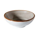 image of GET PA1607930024 Bowl, 2.7 Oz, 3‑3/4" Porcelain Grey, Scratch-Resistant, Microwave Safe - Dozen