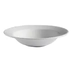 image of GET PA1647923624 Soup Bowl - 13-1/10 Oz 9-3/8" Diameter Rimmed Edge Porcelain Bright White - 1 Dozen