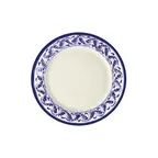 image of GET PA1678901424 - 6-1/2" Porcelain Plate Edge Scratch/Chip Microwave/Dishwasher/Oven Safe 380°F