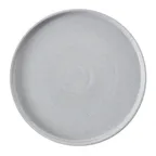 image of GET PA1944992812 11" Round Porcelain Plate, Coupe Rim, Rolled Edge, Microwave Safe 380°F - Dozen